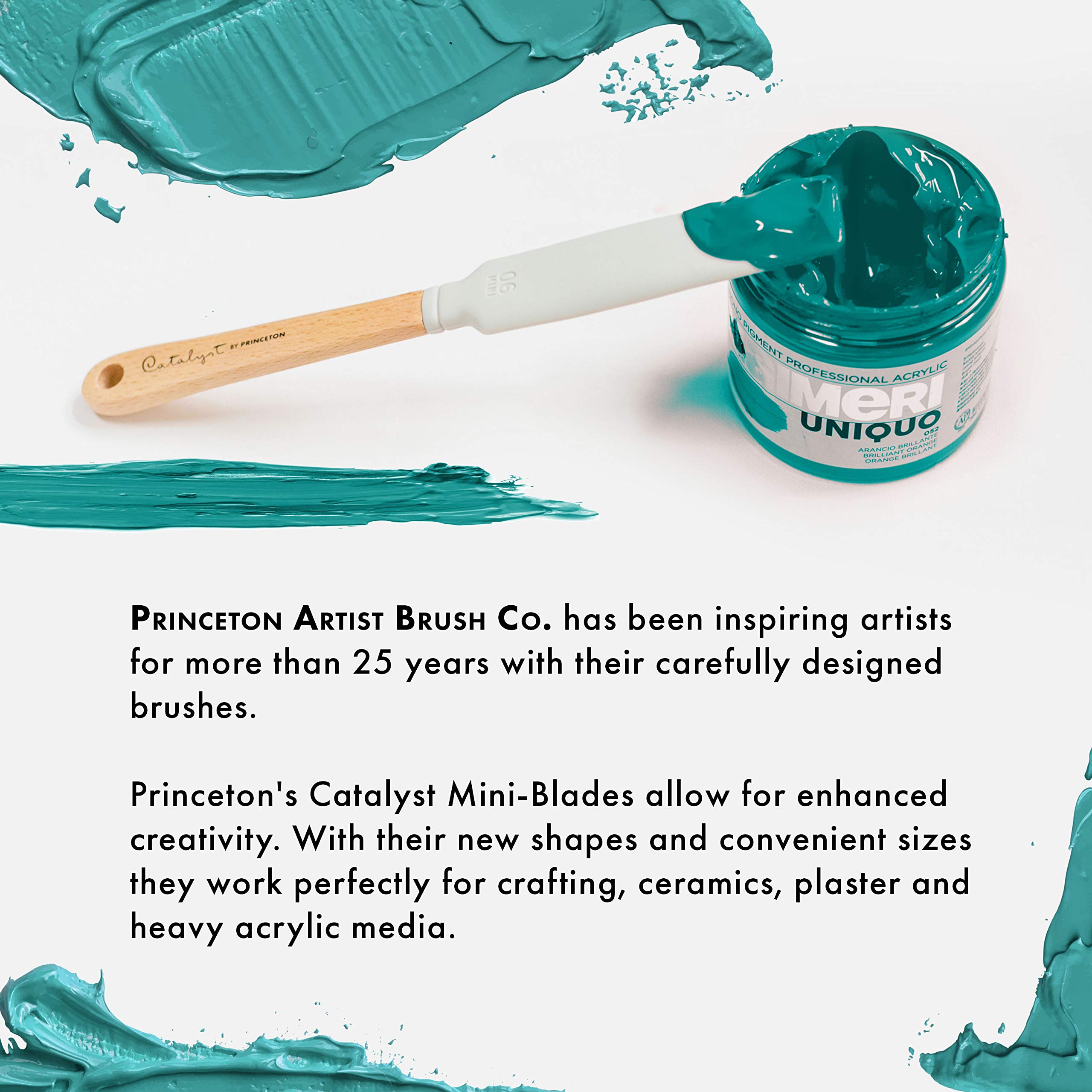 Princeton Catalyst Silicone Tools mini Blades no. 5 White - Image 7