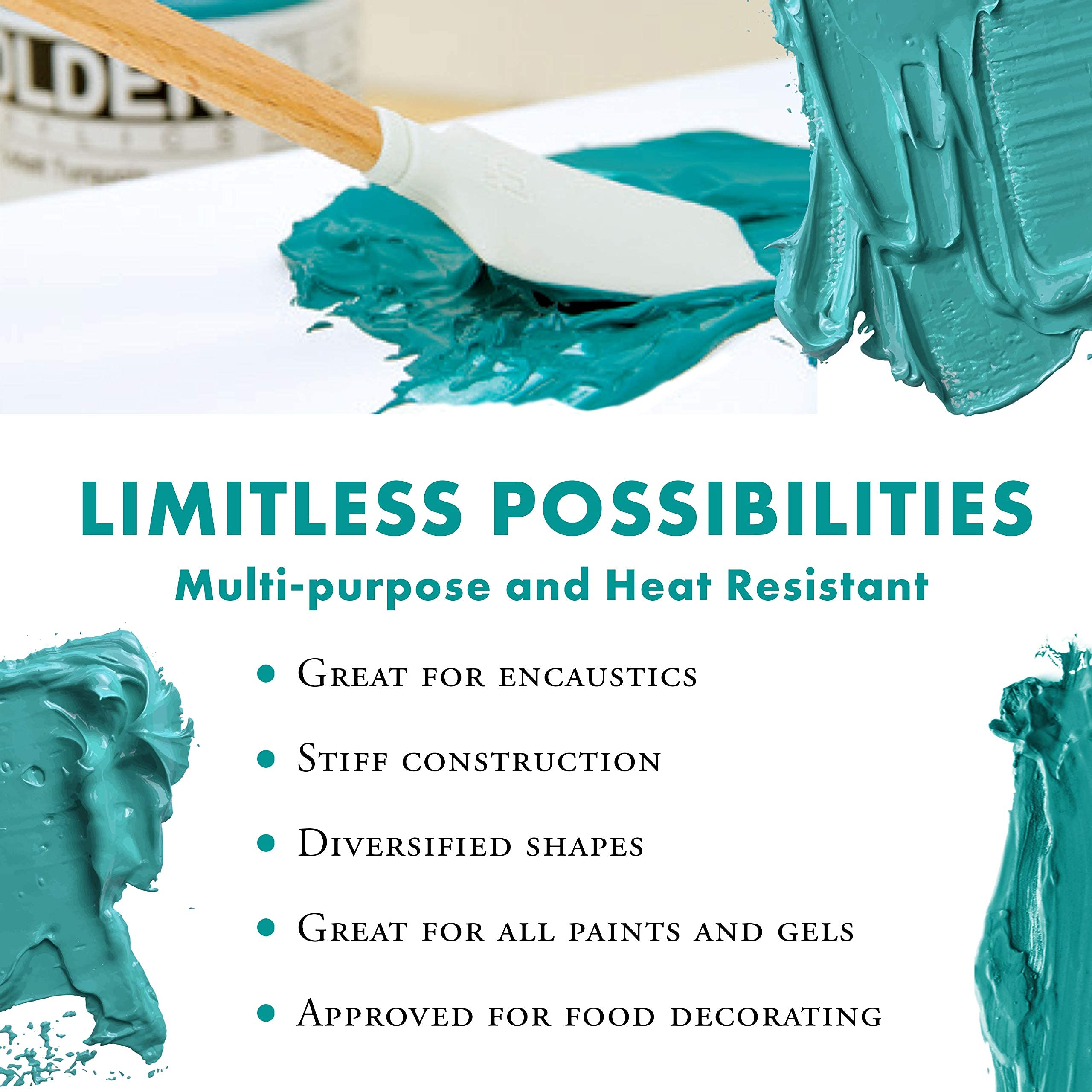 Princeton Catalyst Tool Miniblade No. 1, Synthetic, White, 1 Count - Image 3