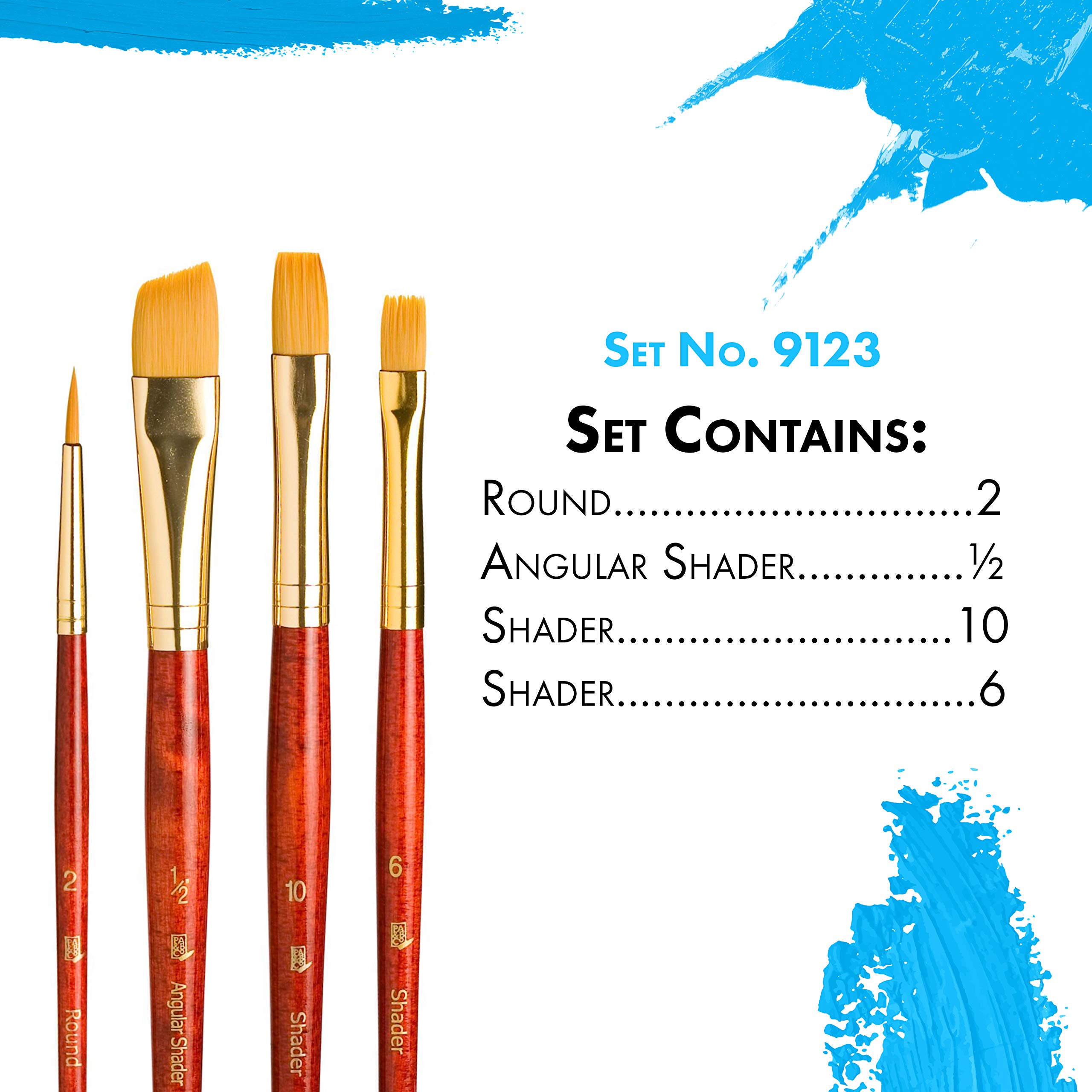 Princeton RealValue Paintbrush, Red - Image 3