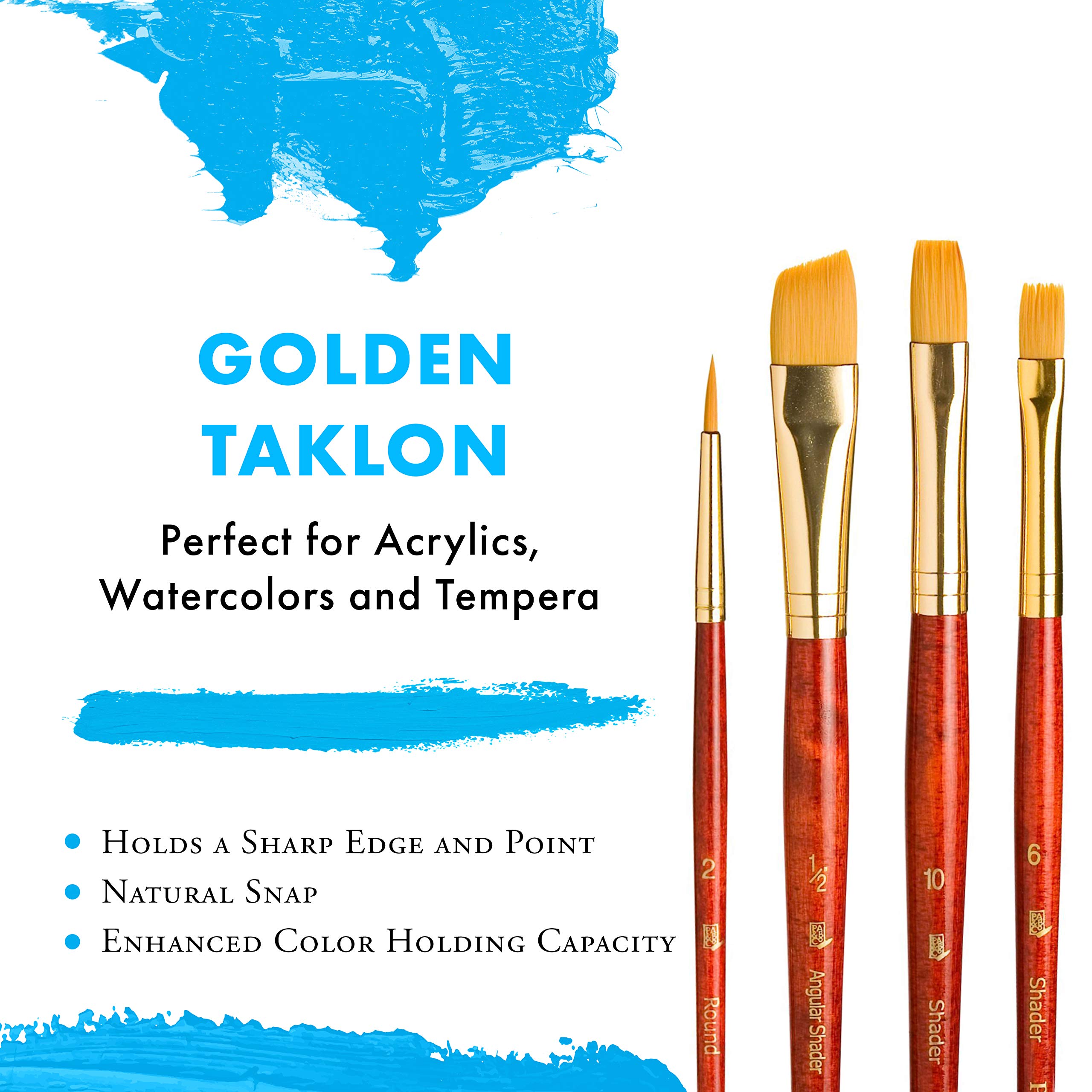 Princeton RealValue Paintbrush, Red - Image 4