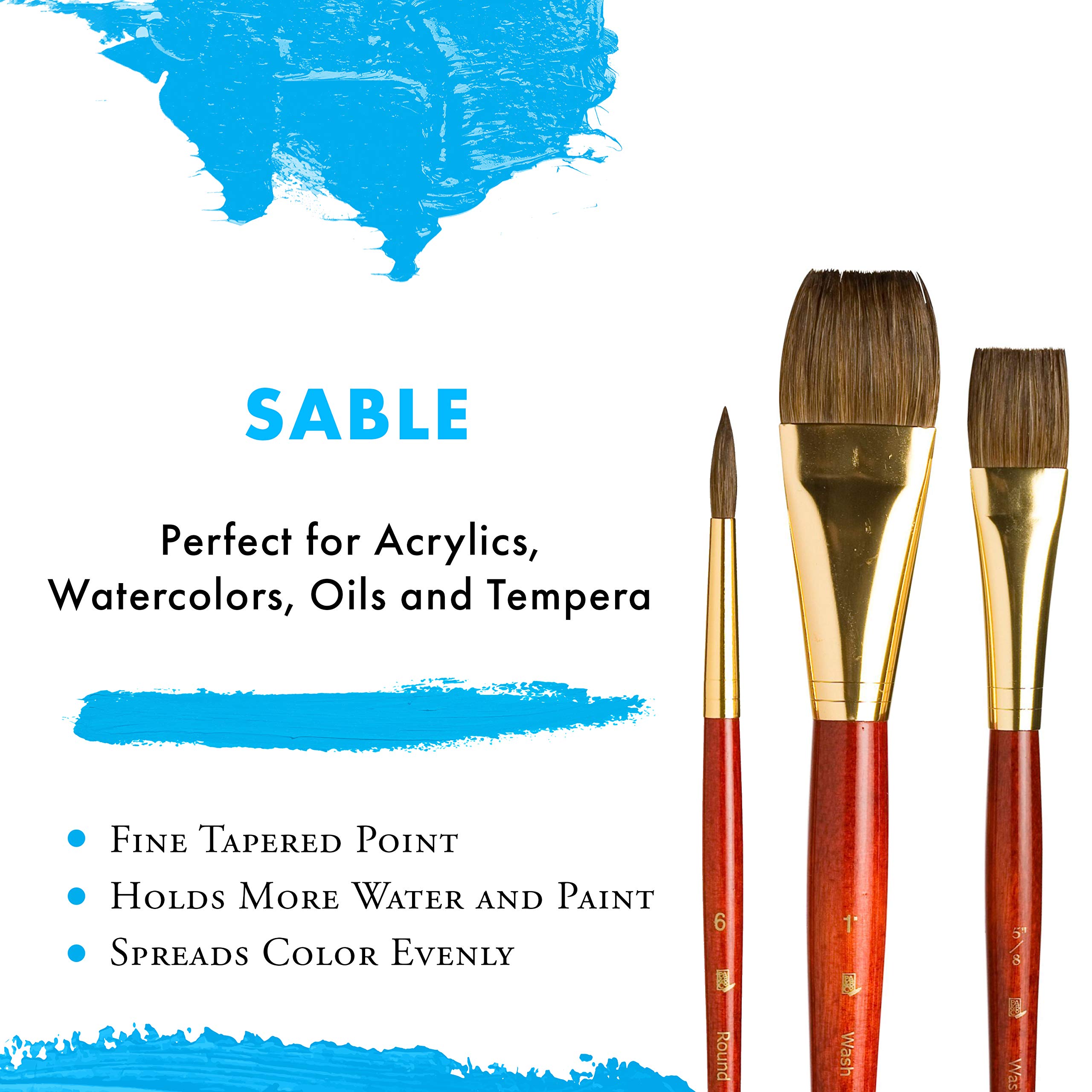 Princeton RealValue Paintbrush, Red - Image 4