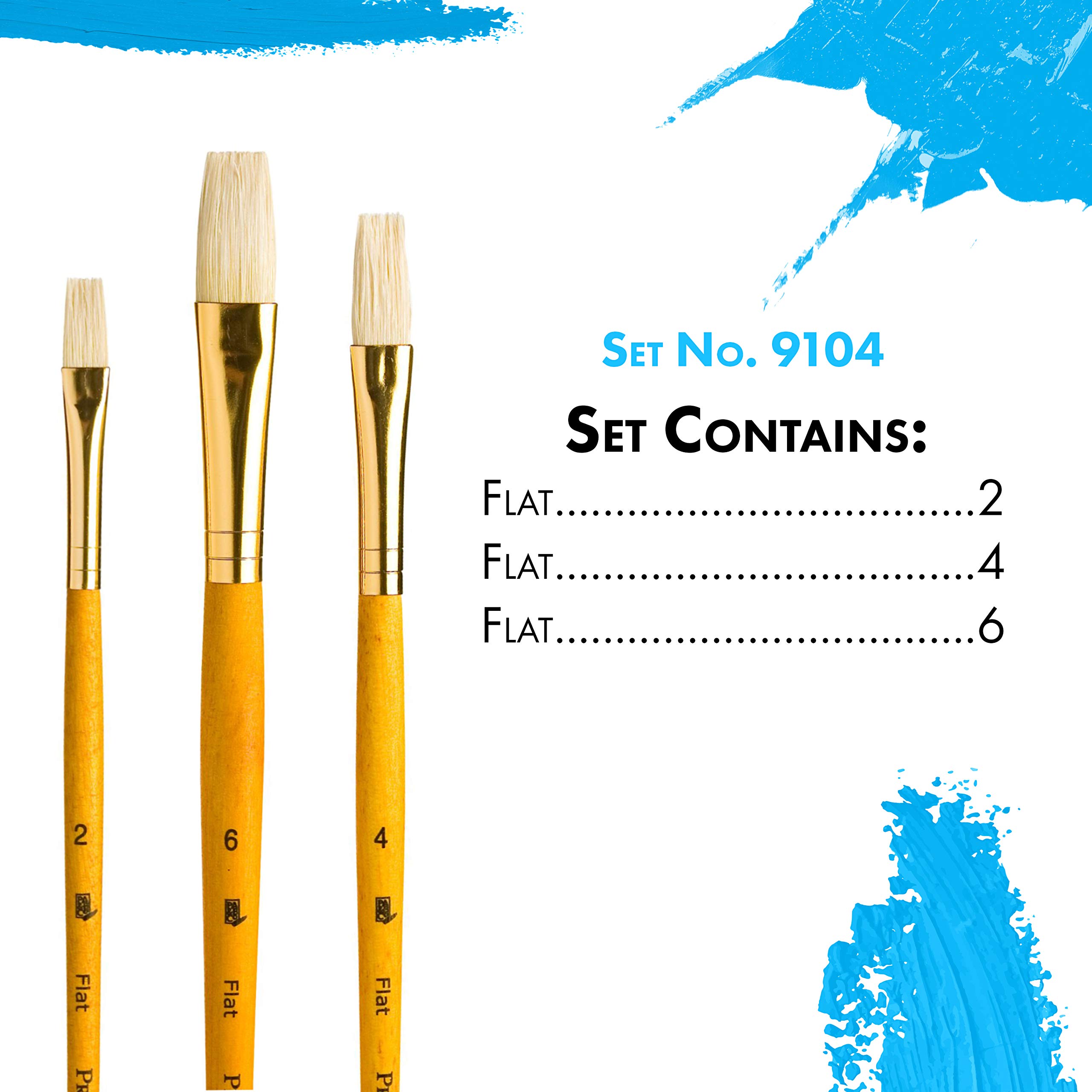 Princeton RealValue Paintbrush, Yellow - Image 3