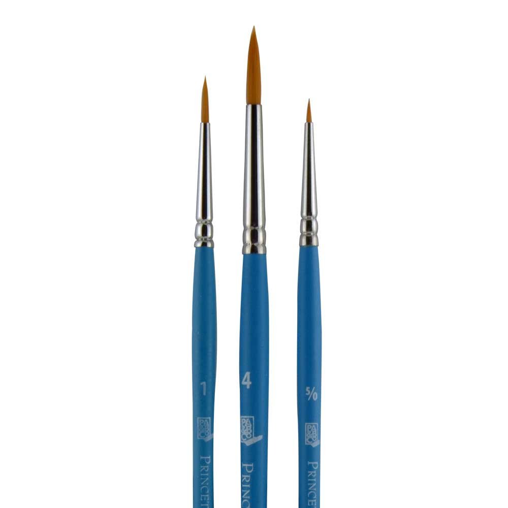Princeton Select Artiste Brush Set No. 1, Synthetic, 3 Piece, 1 Count - Image 3
