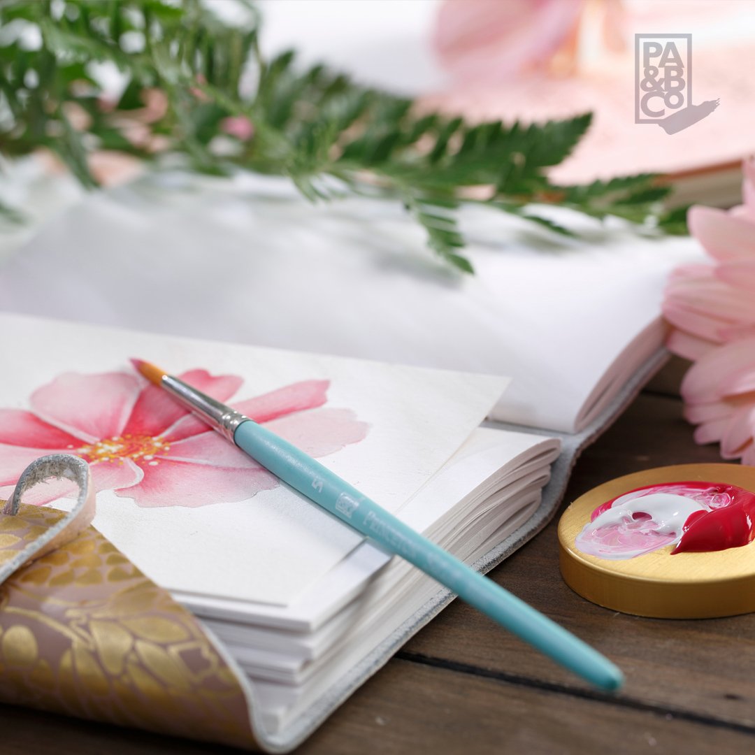 Princeton Artist Brush Select Natural & Synthetic Hair Brush Deerfoot 1/4" Width - Image 4